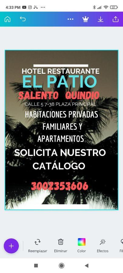 Hospedaje Los Balcones Salento Ngoại thất bức ảnh